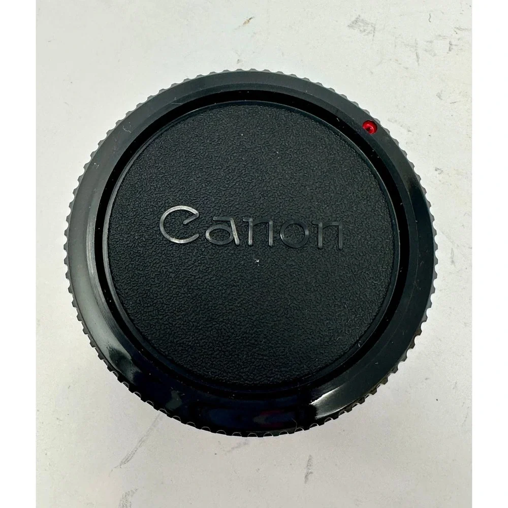 Canon EF EF-S Body Cap and Rear Lens Cap Set Black for EOS DSLR Cameras